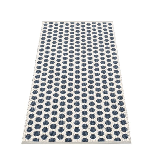 Passatoia da interno/esterno blu scuro 70x150 cm Noa Dark Blue – Pappelina-image-2