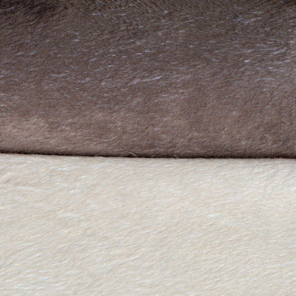 Cuccia beige in camoscio per cane 87x55 cm Flakes – Love Story-image-3