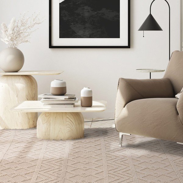 Tappeto in lana crema 160x230 cm Asra - Asiatic Carpets-image-1