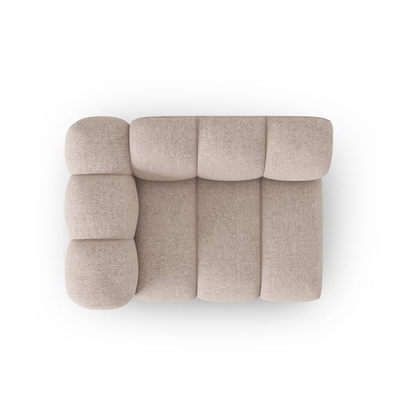 Divano componibile beige (con penisola a sinistra) Lupine – Micadoni Home-image-3