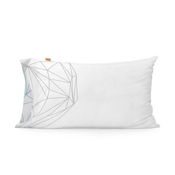Set di 2 federe in cotone Cuore, 50 x 75 cm - Blanc-image-2
