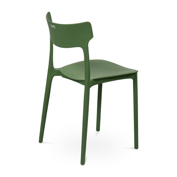 Sedia da esterno verde in plastica Biá – Bonami Essentials-image-3