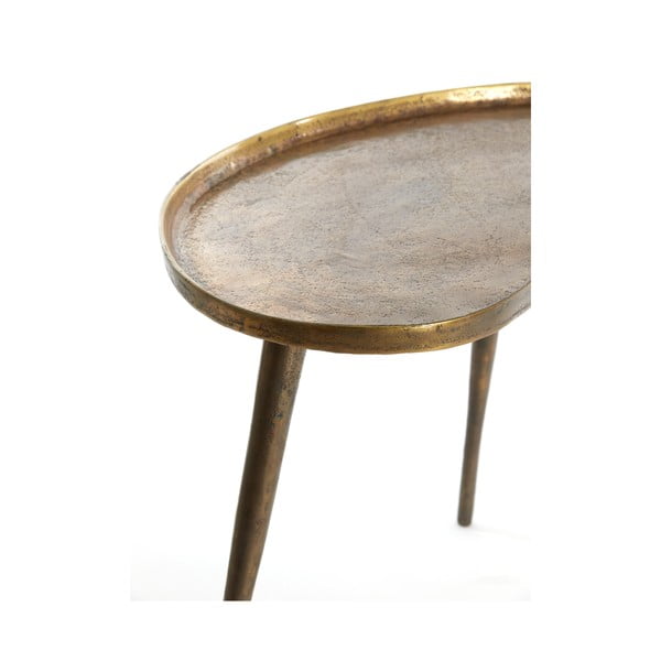 Tavolino da salotto in metallo 49x67 cm Lienz - Light & Living-image-3