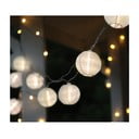 Catena luminosa a LED bianchi con lanterne adatta per esterni, lunghezza 4,5 m Festival - Star Trading