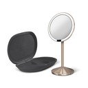 Specchio per make-up con illuminazione/con ingrandimento (10x) ø 12 cm Travel – simplehuman