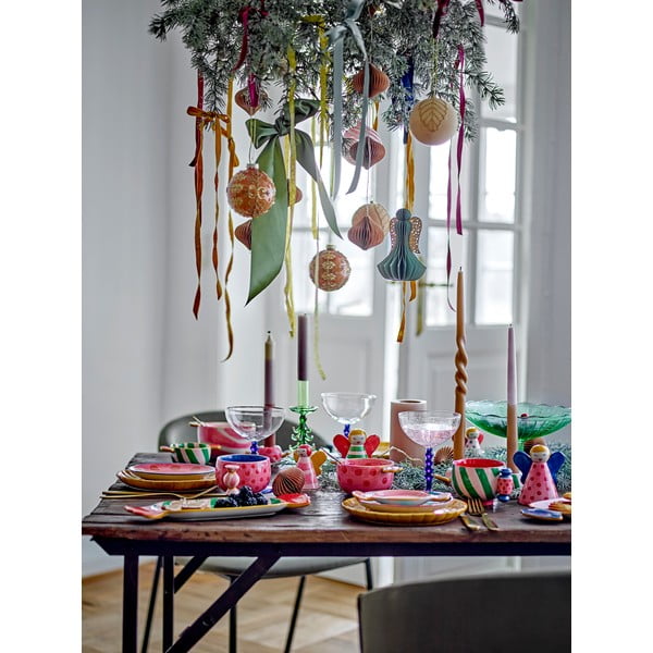 Set di tazzine per espresso in gres a tema natalizio 2 pz 250 ml Caramella – Bloomingville-image-2