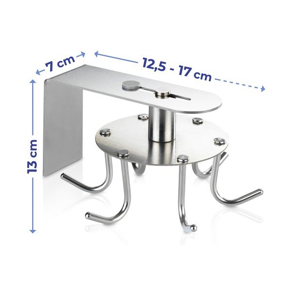 Organizzatore da cucina autoportante in acciaio inox - Maximex-image-3