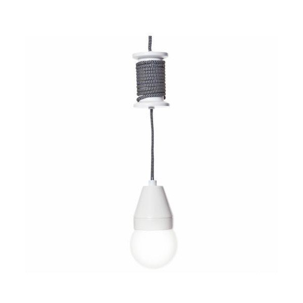 Plafoniera nera Spool - Leitmotiv