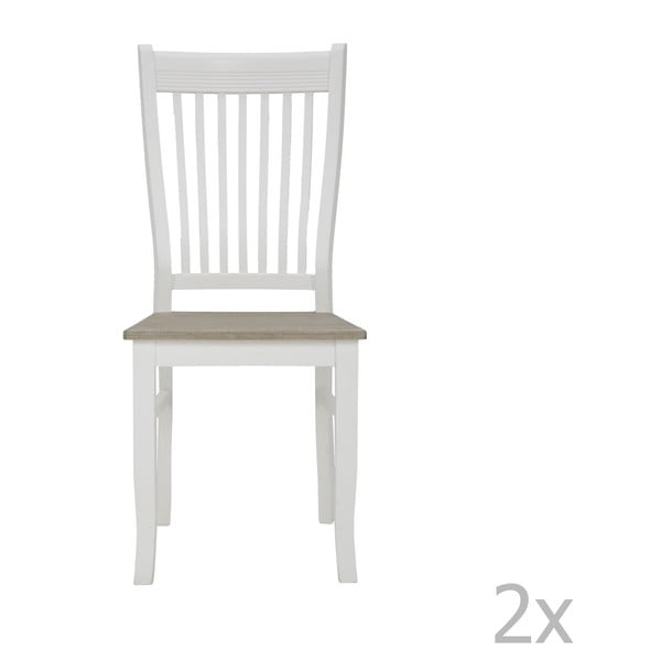 Set di 2 sedie da pranzo in legno Tolone - Mauro Ferretti