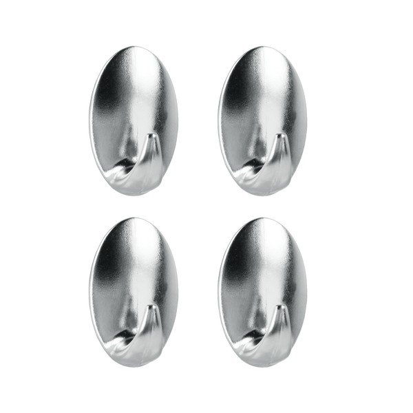 Set di 4 ganci autoadesivi in plastica Greg - Metaltex-image-1