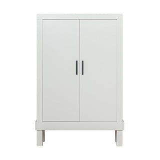 Mobile in legno di pino grigio chiaro 107x160 cm Bonk - Basiclabel