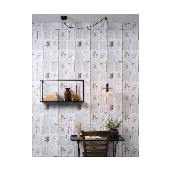 Lampada a sospensione nera con paralume in vetro ø 30 cm Warsaw - it's about RoMi-image-4