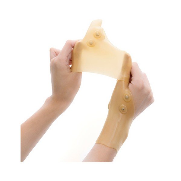 Set di 2 fasce da polso a compressione con punti magnetici - InnovaGoods-image-2