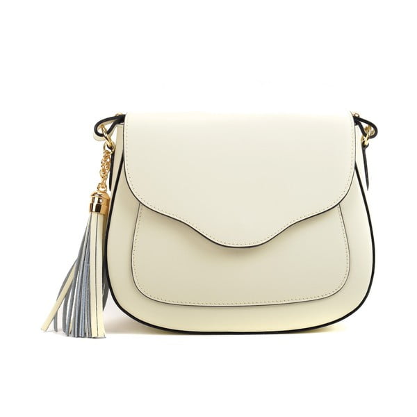 Borsa Silvia in pelle beige - Mangotti Bags