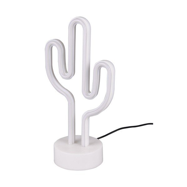 Lampada da tavolo a LED bianca (altezza 29 cm) Cactus - Reality-image-2