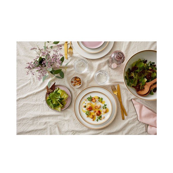 Piatto da dolce rosa/grigio in gres ø 17 cm Gastro Grey/Light Pink – Bitz-image-4