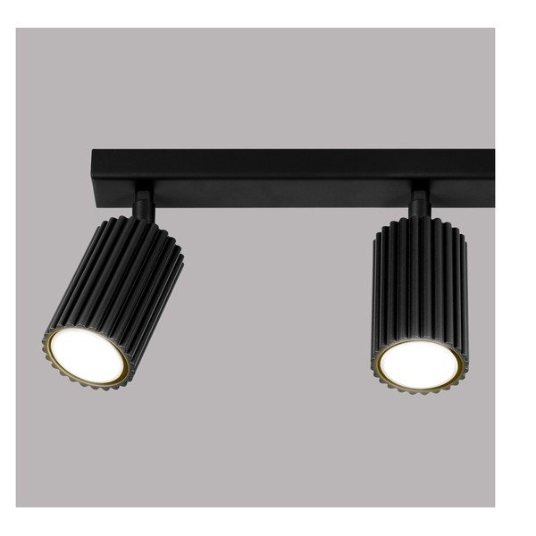 Faretto nero 6,5x45 cm Gleam – Sollux-image-1