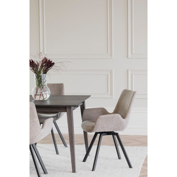 Set di sedie da pranzo beige in imbottito 2 pz Norwell – Rowico-image-1