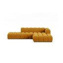 Divano angolare giallo ad angolo destro Lupine - Micadoni Home