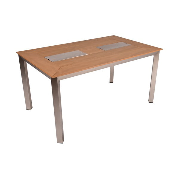 Tavolo da pranzo da giardino 90x150 cm Florence - Garden Pleasure-image-3