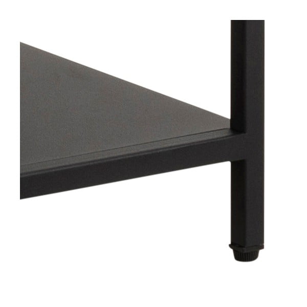 Libreria nera in metallo 80x86 cm Newcastle - Actona-image-4