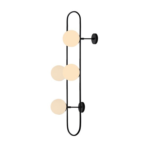 Lampada da parete nera, altezza 124 cm Elips - Squid Lighting