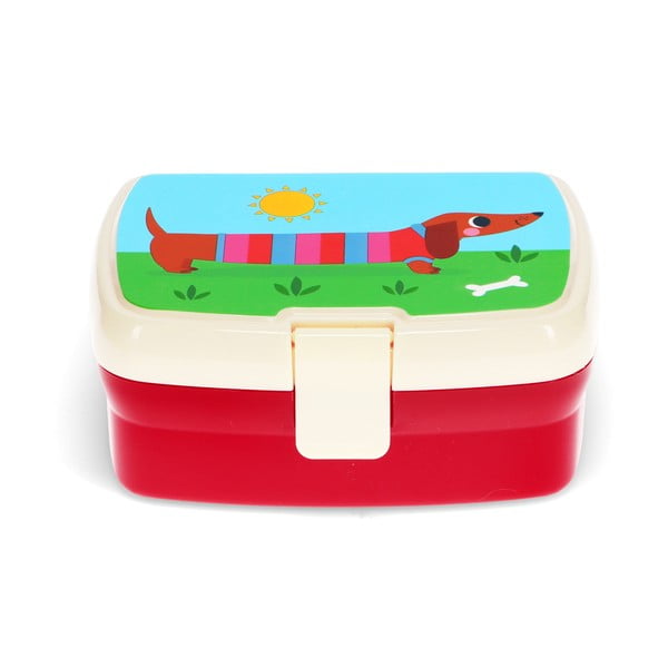 Porta merenda per bambini Sausage Dog - Rex London