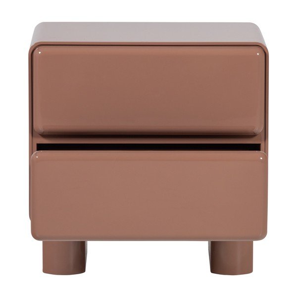 Comodino rosa lucido Lustra – WOOOD-image-3