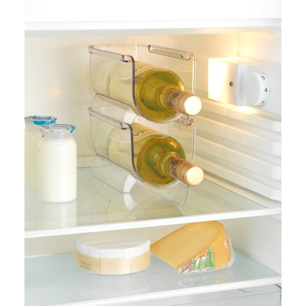 Organizzatore di bottiglie da cucina trasparente Basic - Wenko-image-3