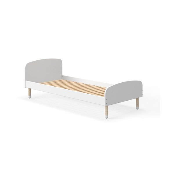 Letto bianco per bambini , 90 x 200 cm Dots - Flexa
