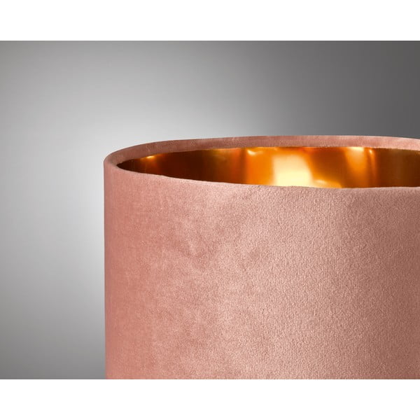 Lampada da tavolo rosa, altezza 43 cm Aura - Fischer & Honsel-image-1