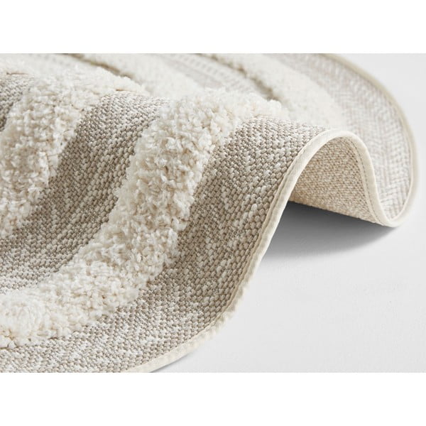 Tappeto crema Circle, ⌀ 160 cm Handira - Mint Rugs-image-2