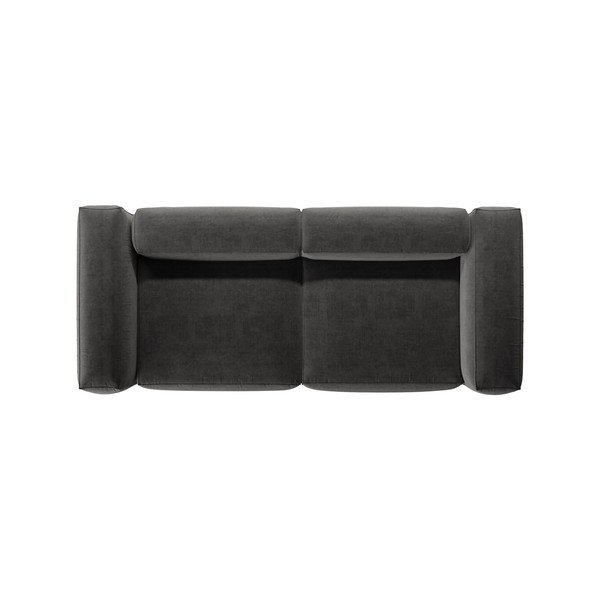 Divano grigio scuro 264 cm Bergamo – Cosmopolitan Design-image-3