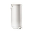 Bidone in plastica bianco 35 l Circular - Zone
