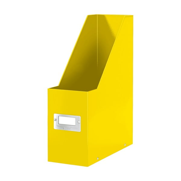 Organizer in cartone giallo per documenti Click&Store - Leitz
