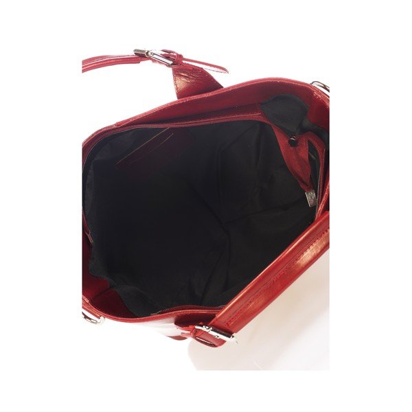 Borsa in pelle rossa Valeria - Massimo Castelli-image-2