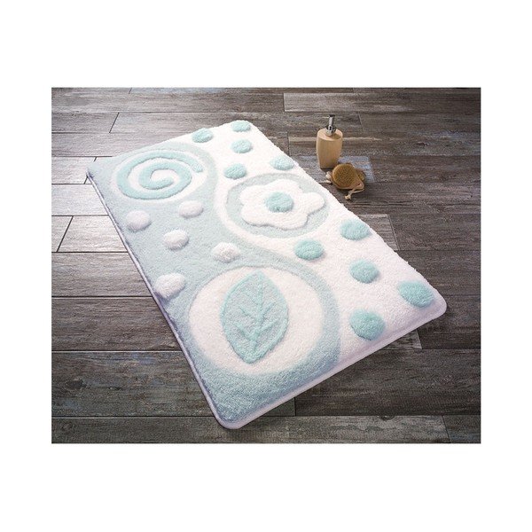 Předložka do koupelny Confetti Bathmats Mintos, 50 x 60 cm