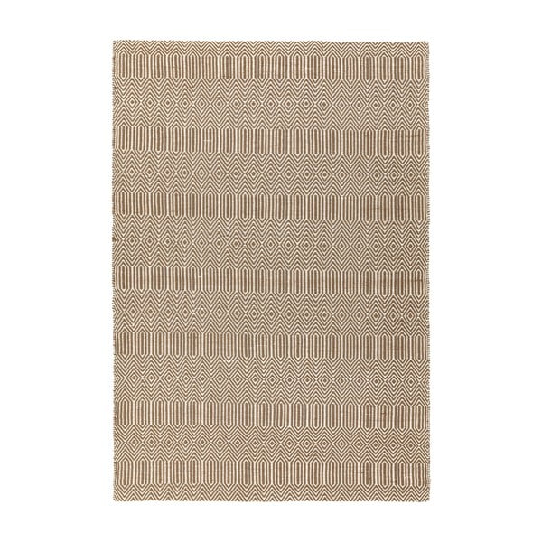 Tappeto in lana marrone chiaro 200x300 cm Sloan - Asiatic Carpets