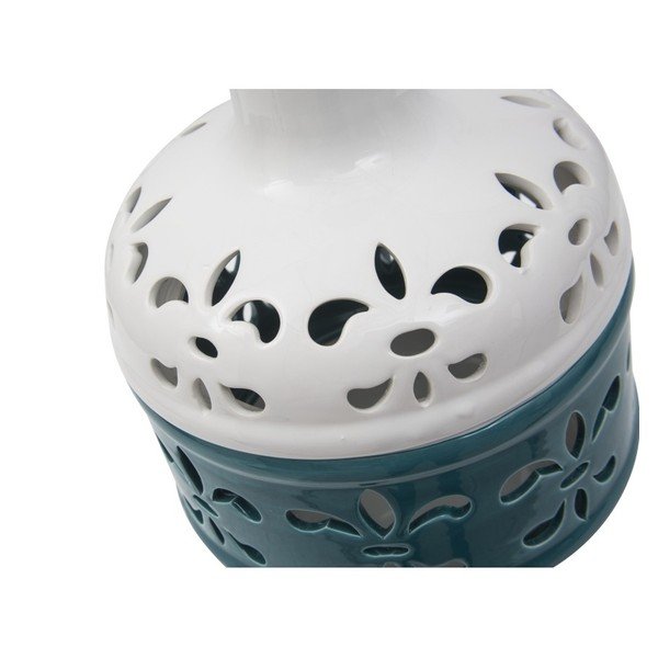Vaso in porcellana bianco-blu Basso - Mauro Ferretti-image-1