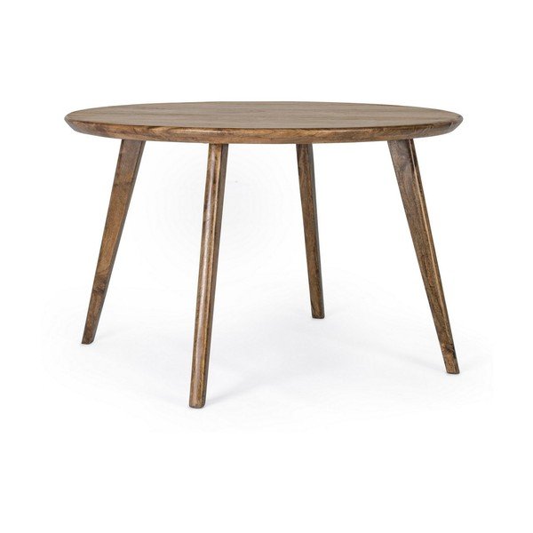 Tavolo da pranzo rotondo in mango massiccio ø 120 cm Sylvester – Bizzotto