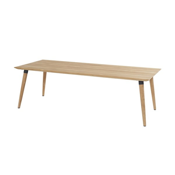 Tavolo da pranzo da giardino in legno di teak 100x240 cm Sophie Studio - Hartman