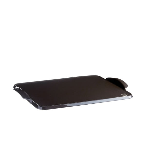 Teglia nera con pepe , 41,5 x 31,5 cm - Emile Henry
