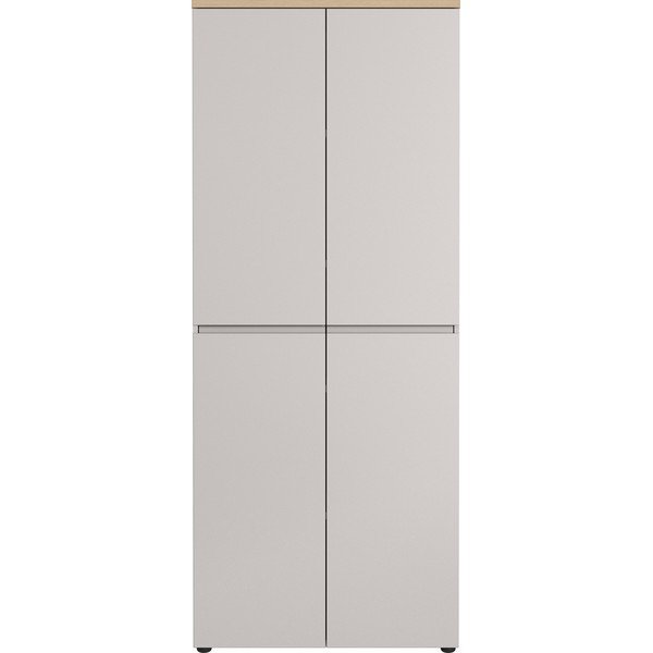 Credenza color crema opaca 80x197x40 cm Lissabon – Germania-image-1