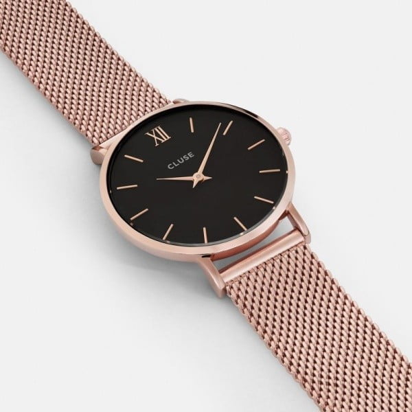 Orologio da donna in oro rosa Minuit - Cluse-image-2
