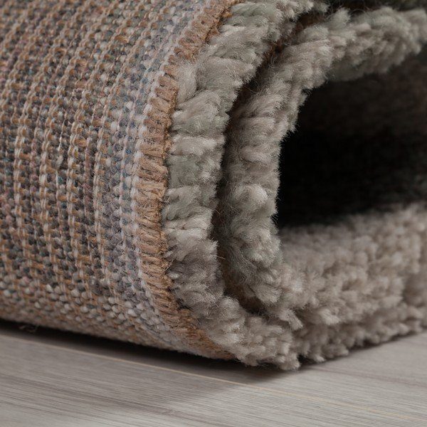 Tappeto Nuru verde e crema, 160 x 230 cm - Flair Rugs-image-3