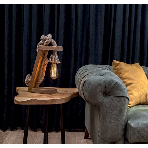 Lampada da tavolo di colore naturale (altezza totale 10 cm) – Opviq lights-image-1