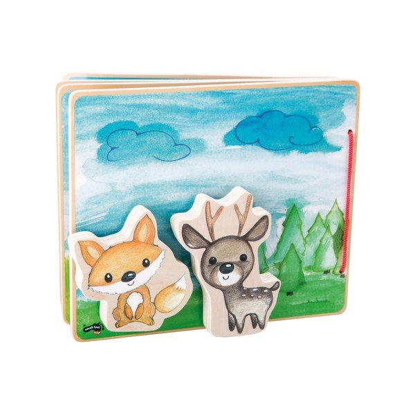 Libro interattivo per bambini Foresta - Legler-image-3