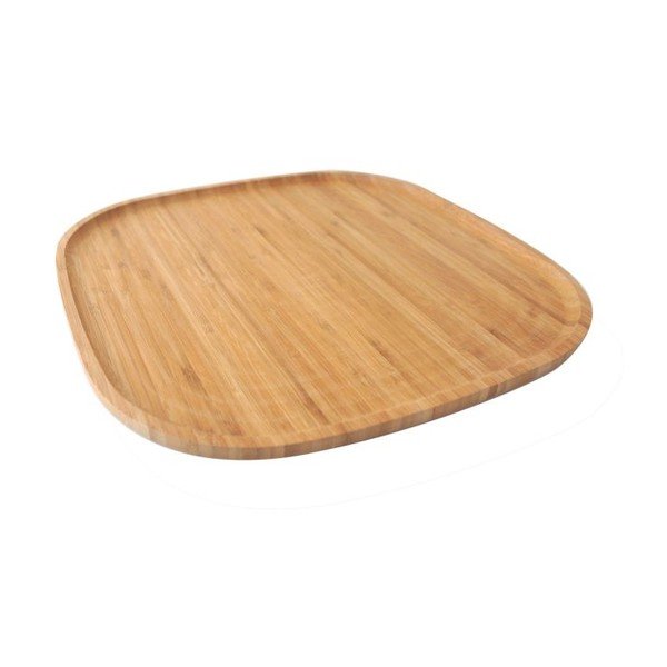 Vassoio da caffè quadrato in bambù Mocha - Bambum-image-1