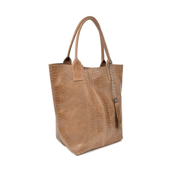 Borsa shopper in pelle marrone Lola - Renata Corsi-image-2