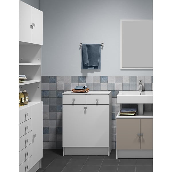Mobile bagno basso bianco 60x82 cm Combi - TemaHome-image-1